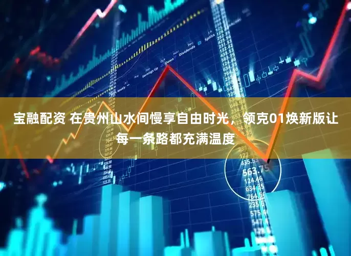 宝融配资 在贵州山水间慢享自由时光，领克01焕新版让每一条路都充满温度